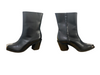 Alexander McQueen Punk Metal Toe Booties